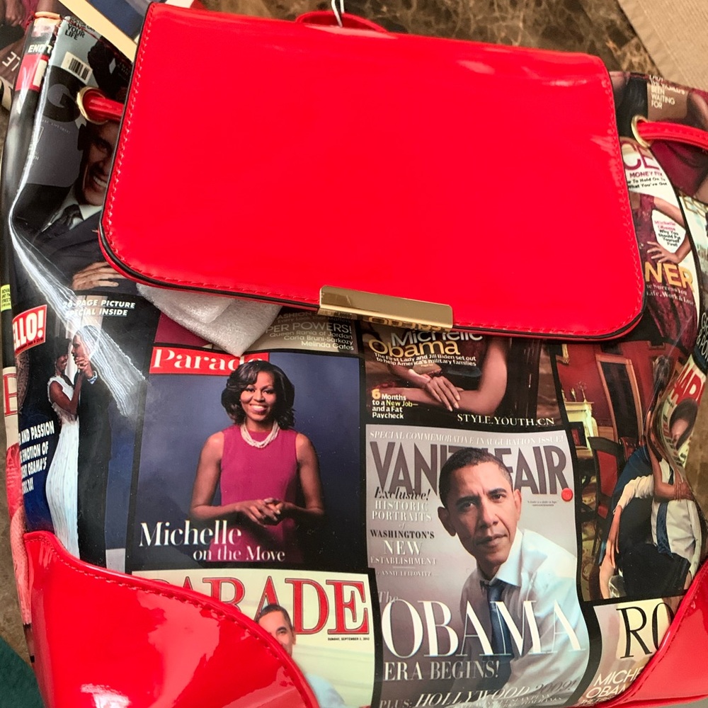 Obama back pack and wallet